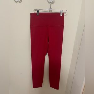 Lululemon wunder under 7/8 length